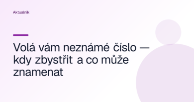Volá vám neznámé číslo — kdy zbystřit a co může znamenat
